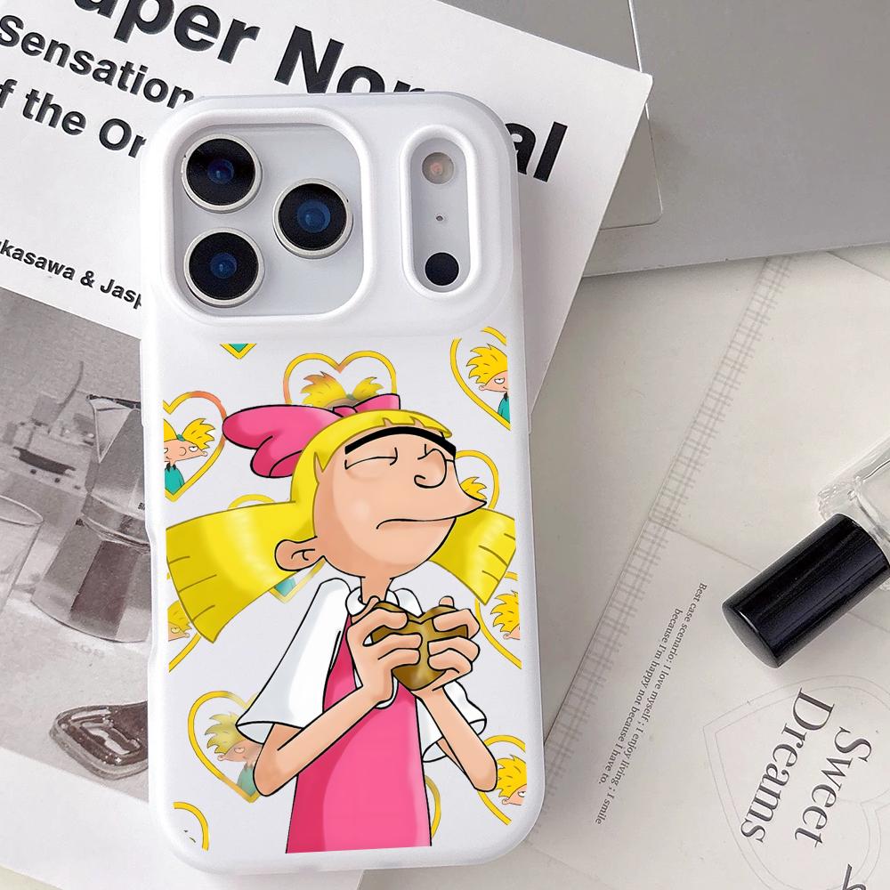 Tpu Filament - Cartoon H-Hey Arnold! Phone Case For