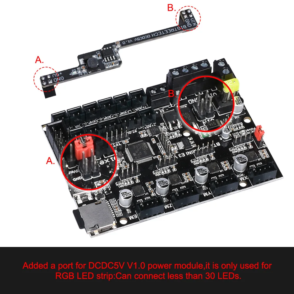 Skr Mini E3 - DCDC5V V1.0 Power Module Supports RGB