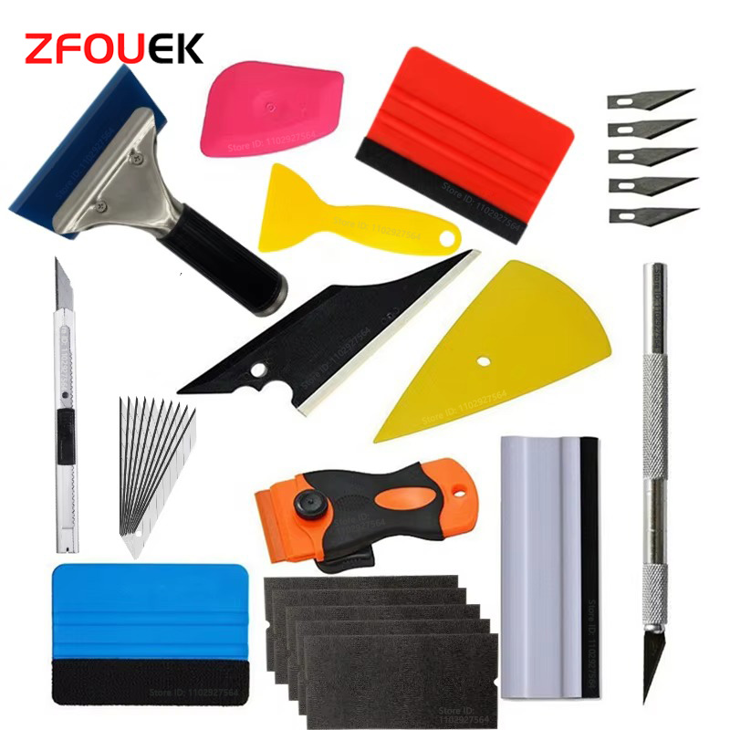Fep Film - ZFOUEK 19/31Pcs Carbon Fiber Car Tools