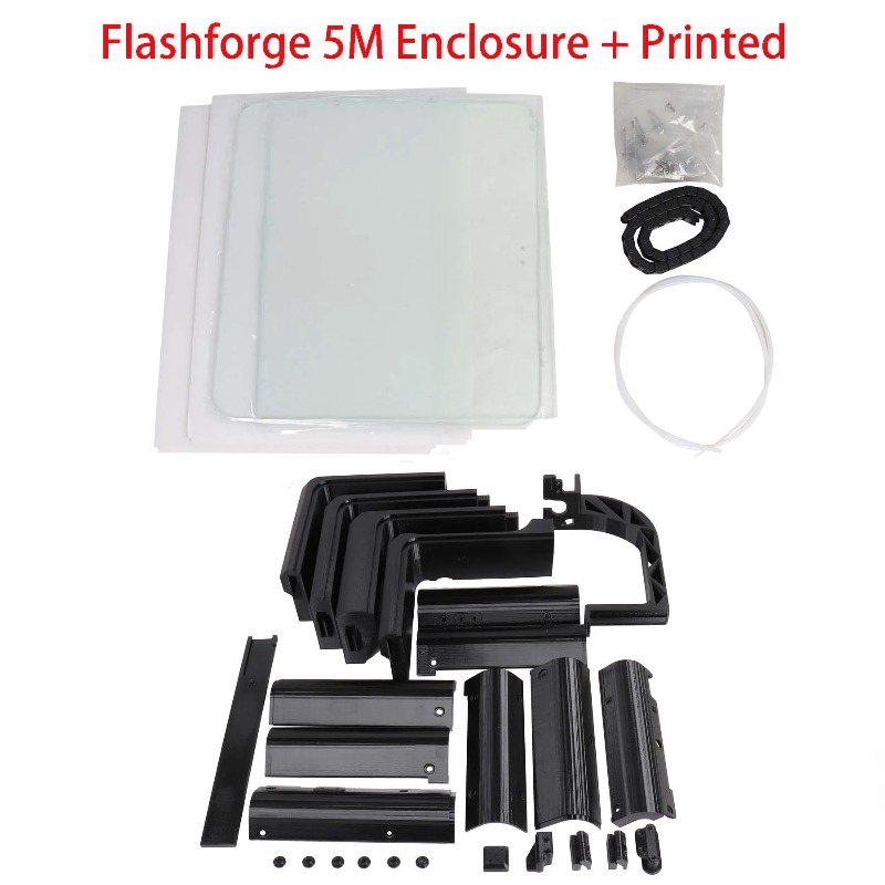 Enclosure 3D Printer - 3mm Thick Transparent PC Sheet Full