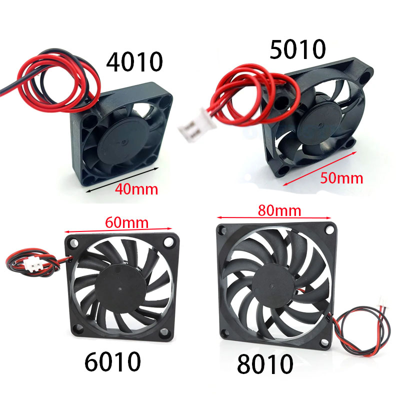 Extruder - 5V 12V 24V Cooling Fan 4010