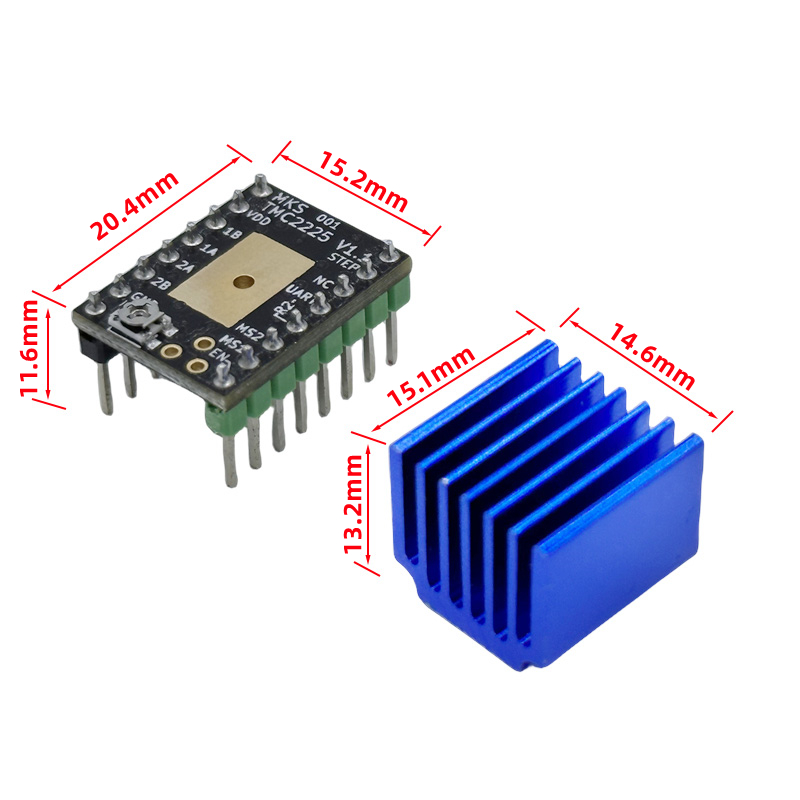 Mks Sgen - MKS TMC2225 2225 Stepper Motor Driver