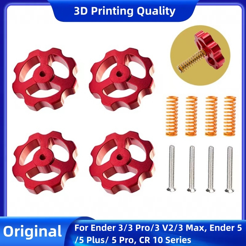 3D Printer Bed - For Creality Metal Leveling Nuts, Hand