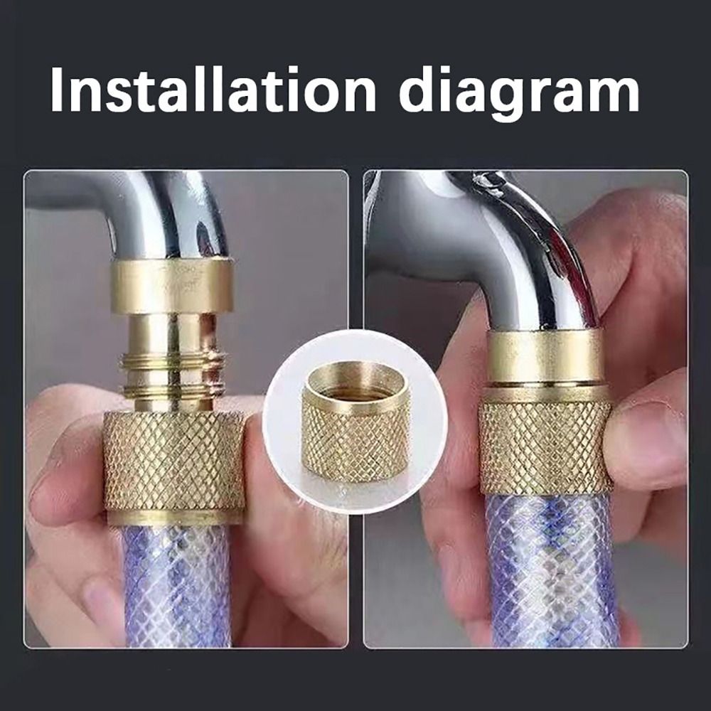 Nozzle Brass - 1Set High Pressure Water Spray Torch