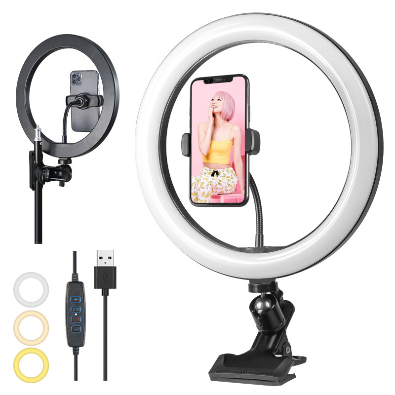 Glass Bed - Dimmable Led Ring Light Profissional 26cm