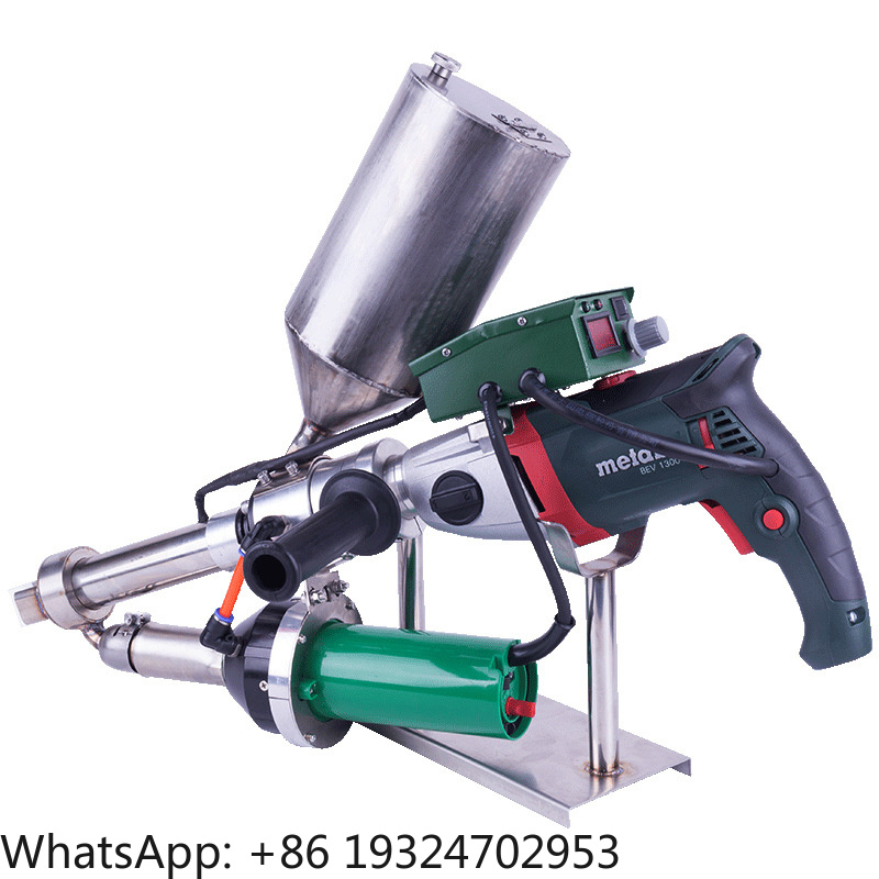 Extruder - Plastic pellet extruder g-u-n hopper welding