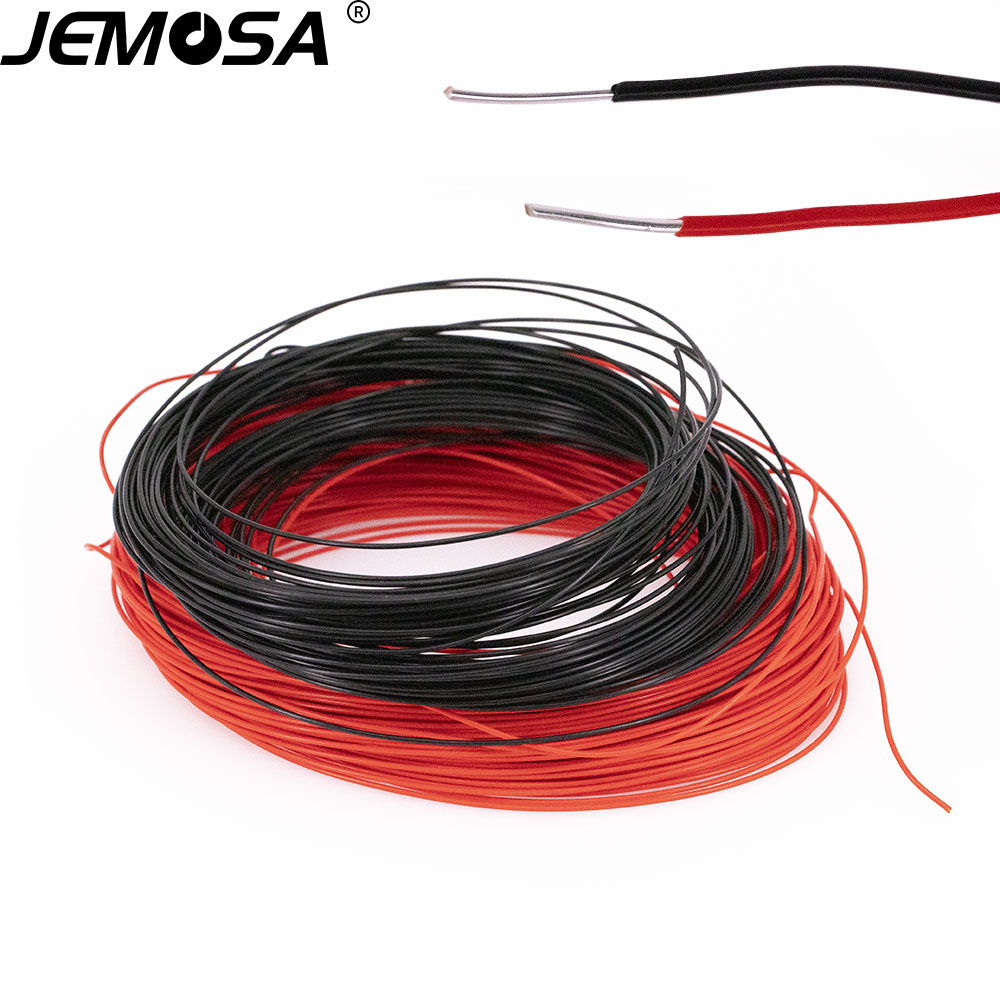 Ptfe Tube - 1Meter Copper Wire PTFE Silver-plated Wire