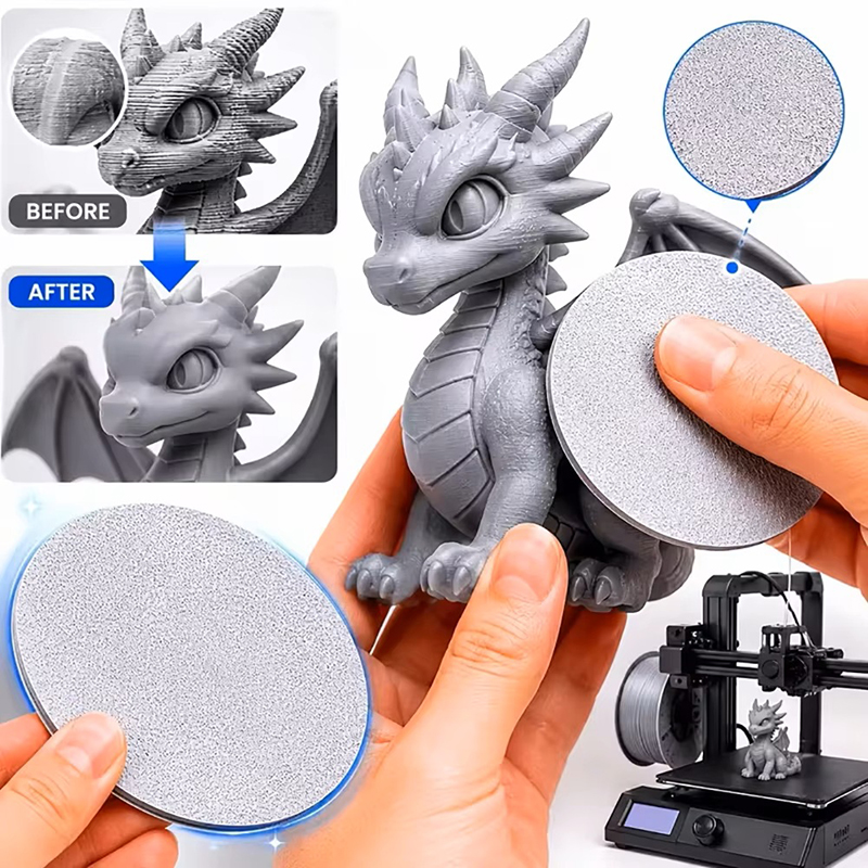 Resin Printer - 3D Printing Resin Polishing Disc PLA