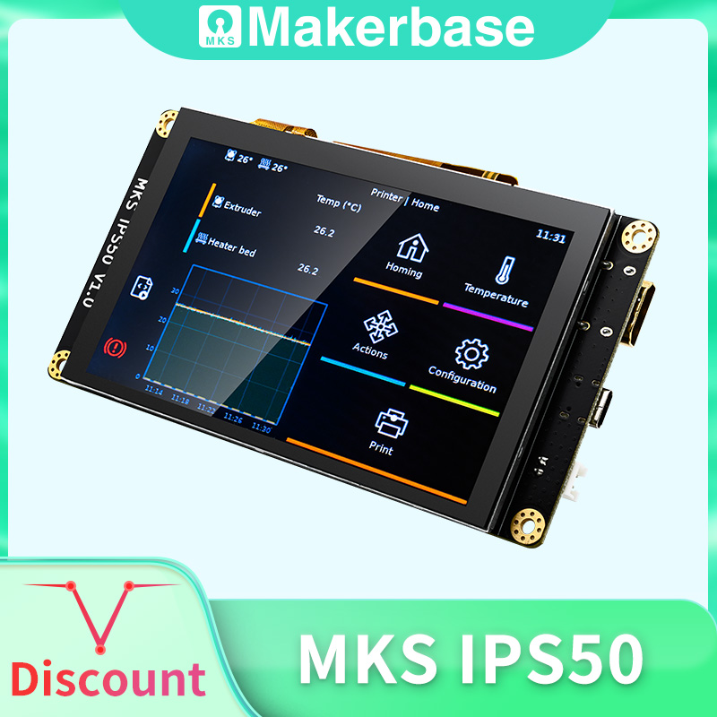 Mks Sgen - Makerbase MKS IPS50 5 Inch Capacitive