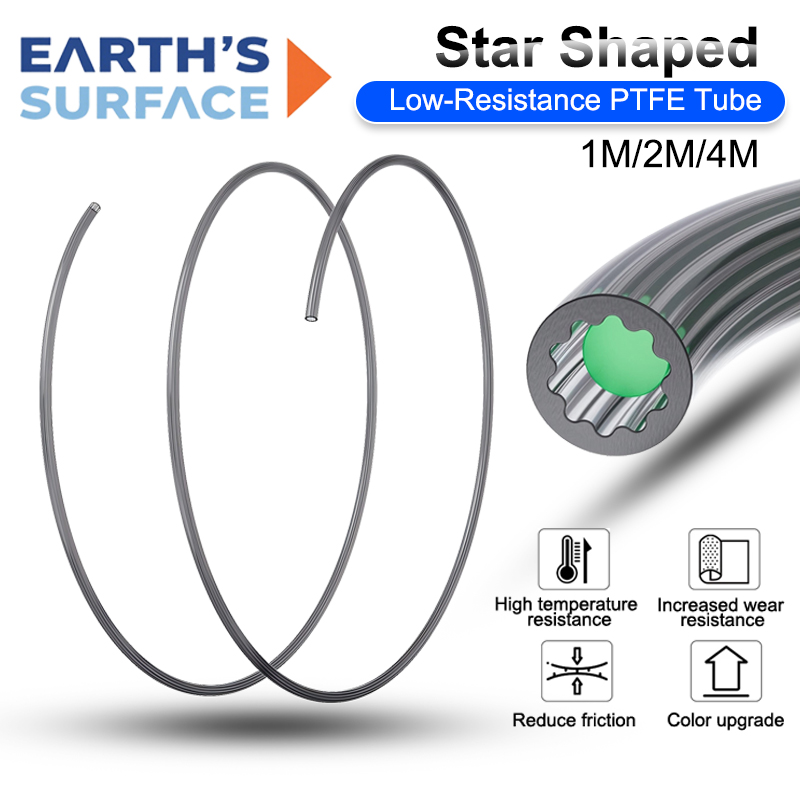 Bowden Tube - Star Shaped Low Resistance High Temp