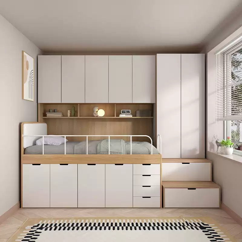 Carriage Bed - Customizable small apartment children's half-height bed