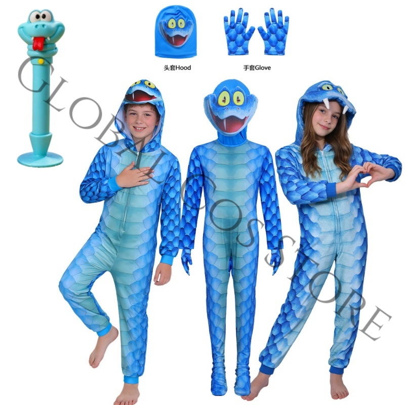 Cobra Extruder - Zootopia Gary A Snake Cosplay Costume