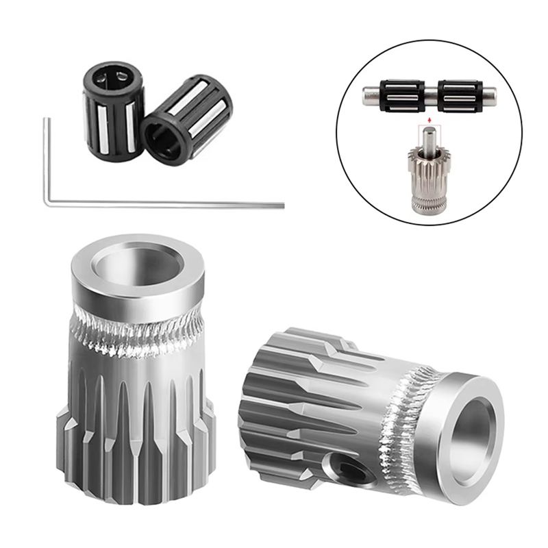 Direct Drive Extruder - 1Set Hardened Dual Drive Gears Kit