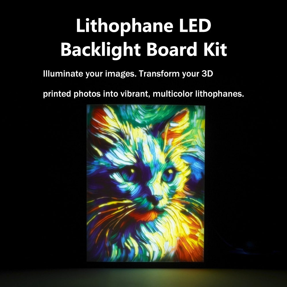 KC010 Lithophane CMYK PLAFilam - Fdm Printer review and price