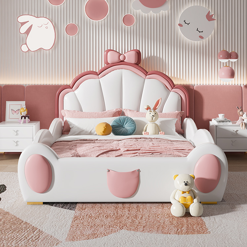SAT. Princess Pink Leather Chi - Carriage Bed review and price