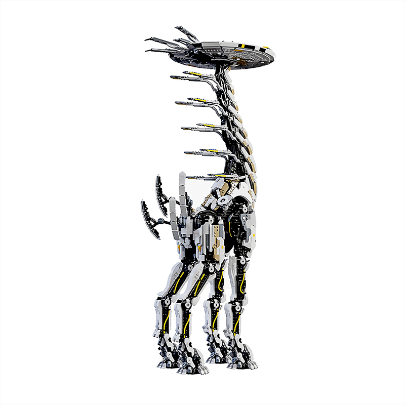 New MOC Long-necked Beast snak - Cobra Extruder review and price