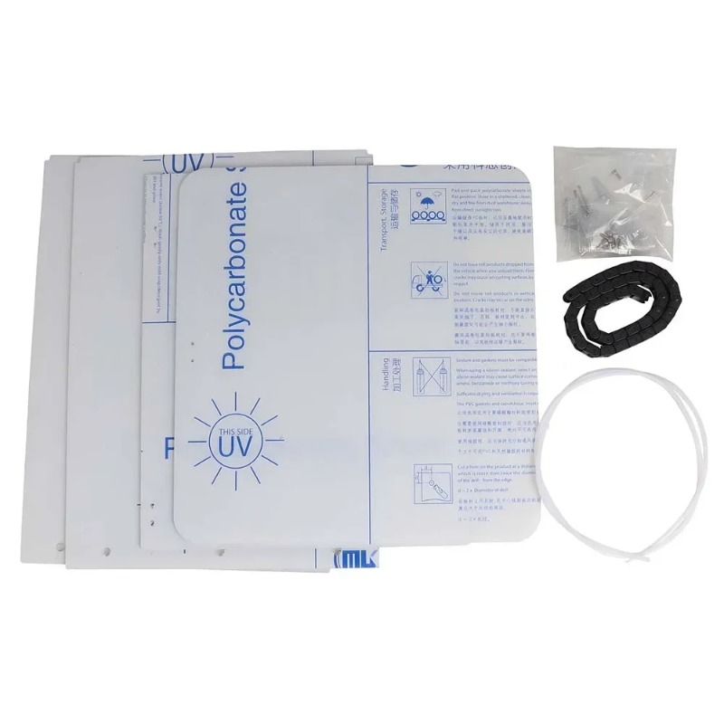 3mm Thick Transparent PC Sheet - Enclosure 3D Printer review and price