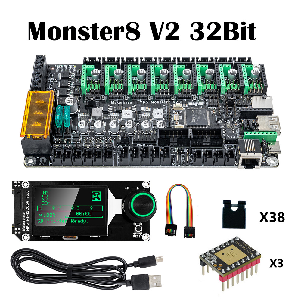 Makerbase MKS Monster8 V2 32Bi - Mks Sgen review and price