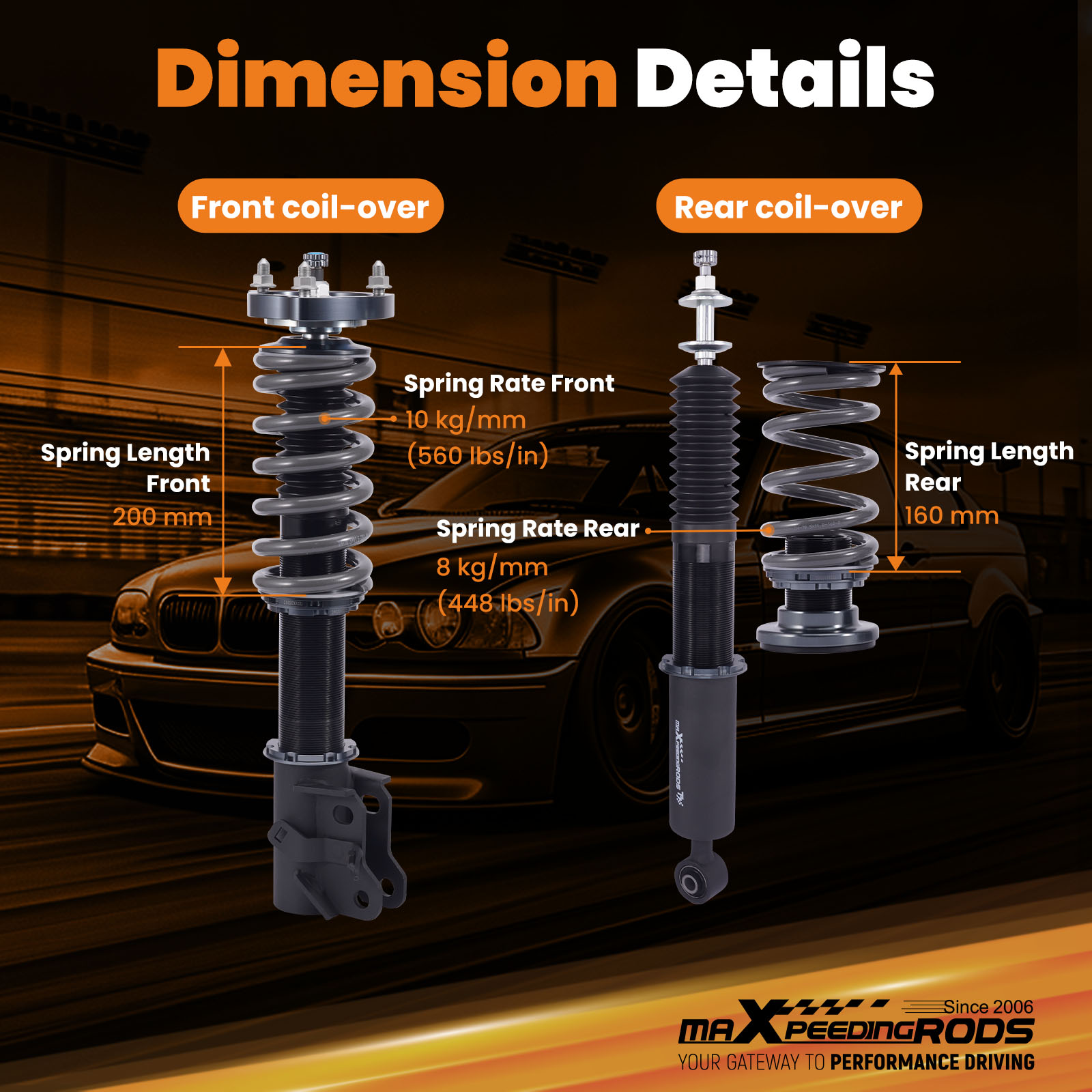 Coilover for Honda Civic 2006- - Fdm Printer review and price