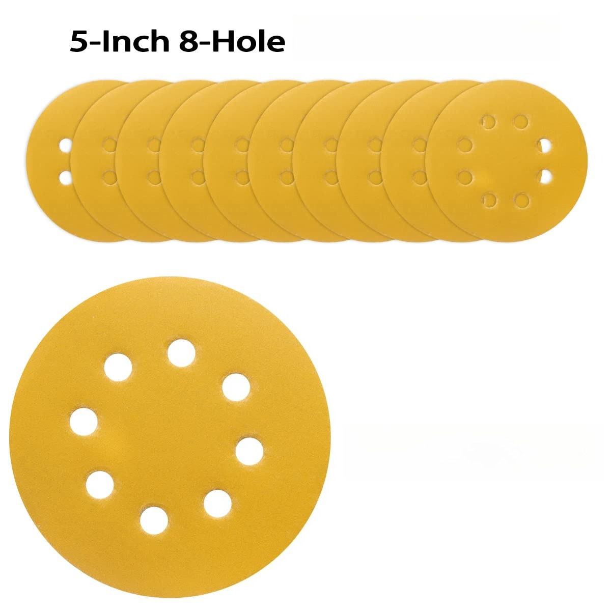 10-100PCS 5 Inch 8 Hole Sandin - Extruder review and price