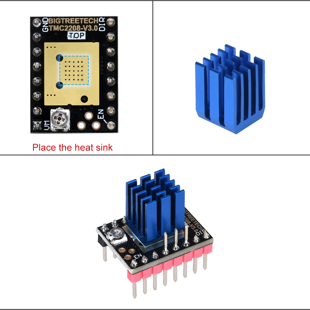 5PCS BIGTREETECH TMC2209 TMC51 - Btt Skr Mini review and price