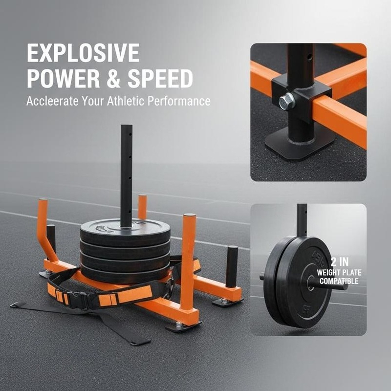 Heavy Duty Fitness Drag Sled 2 - Build Plate review and price