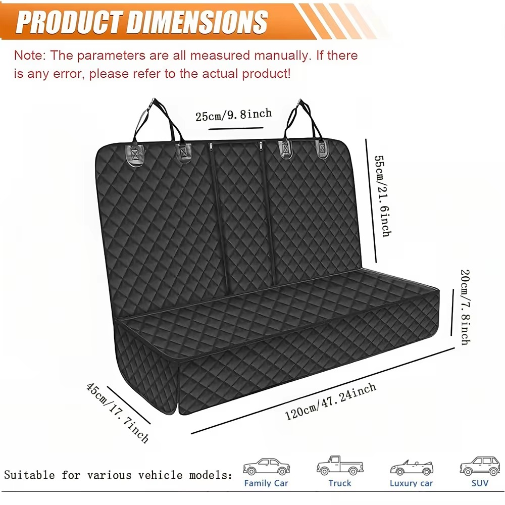 Pet Car Back Seat Cover Scratc - Carriage Bed review and price