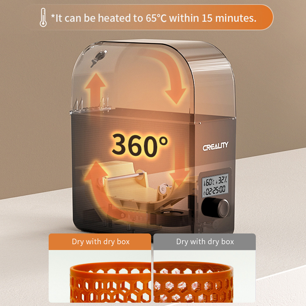 Creality Filament Dryer Upgrad - Tpu Filament review and price