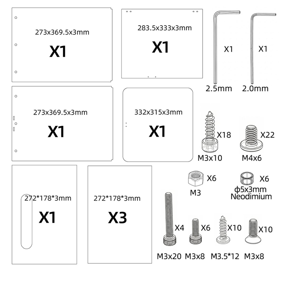 [VALUE PACK]For Adventurer AD5 - Enclosure 3D Printer review and price