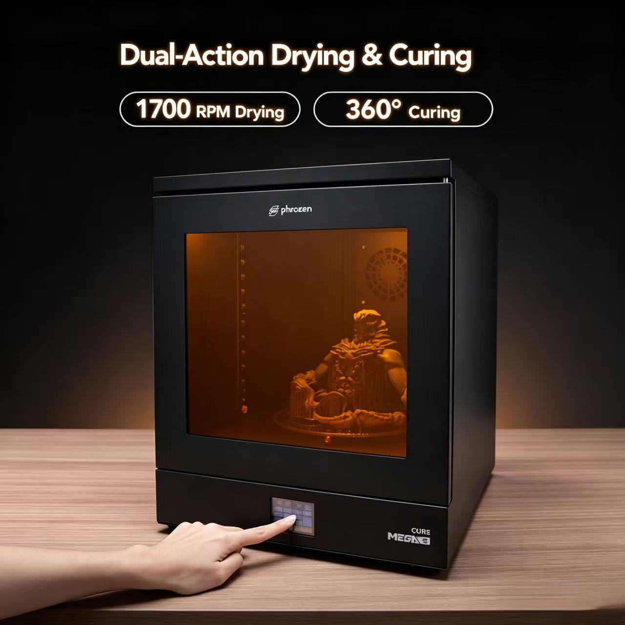 phrozen Cure Mega S 3D Printer - Enclosure 3D Printer review and price