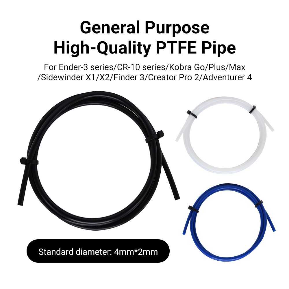 1M PTFE Tube 2x4mm MK8 Hot End - Petg Filament review and price