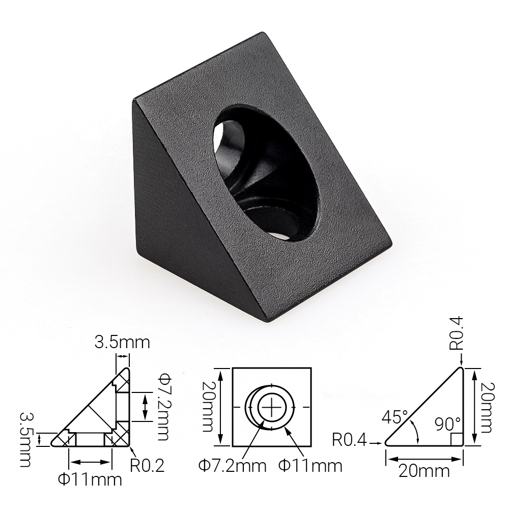 4Pcs Openbuilds V-slot Angle C - 3D Printer Stand review and price