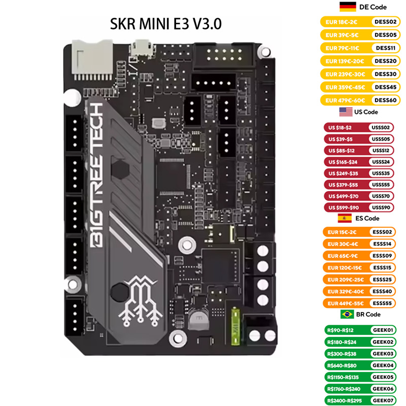 BIGTREETECH SKR MINI E3 V3.0 3 - Btt Skr Mini review and price