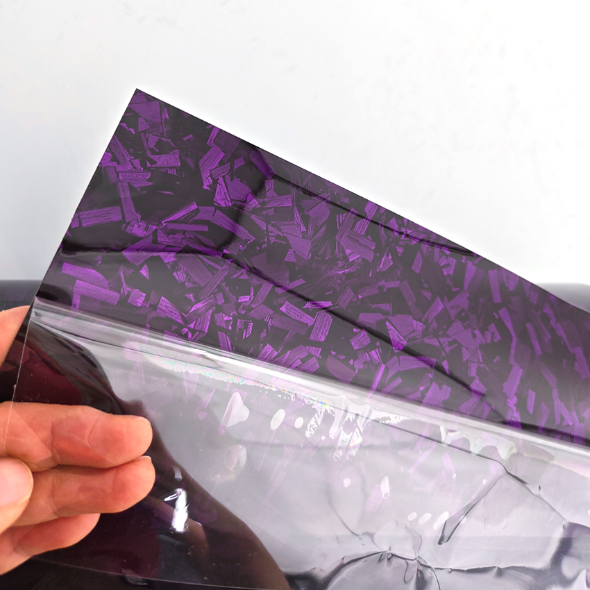 PET Glossy Purple Forged Carbo - Fep Film review and price