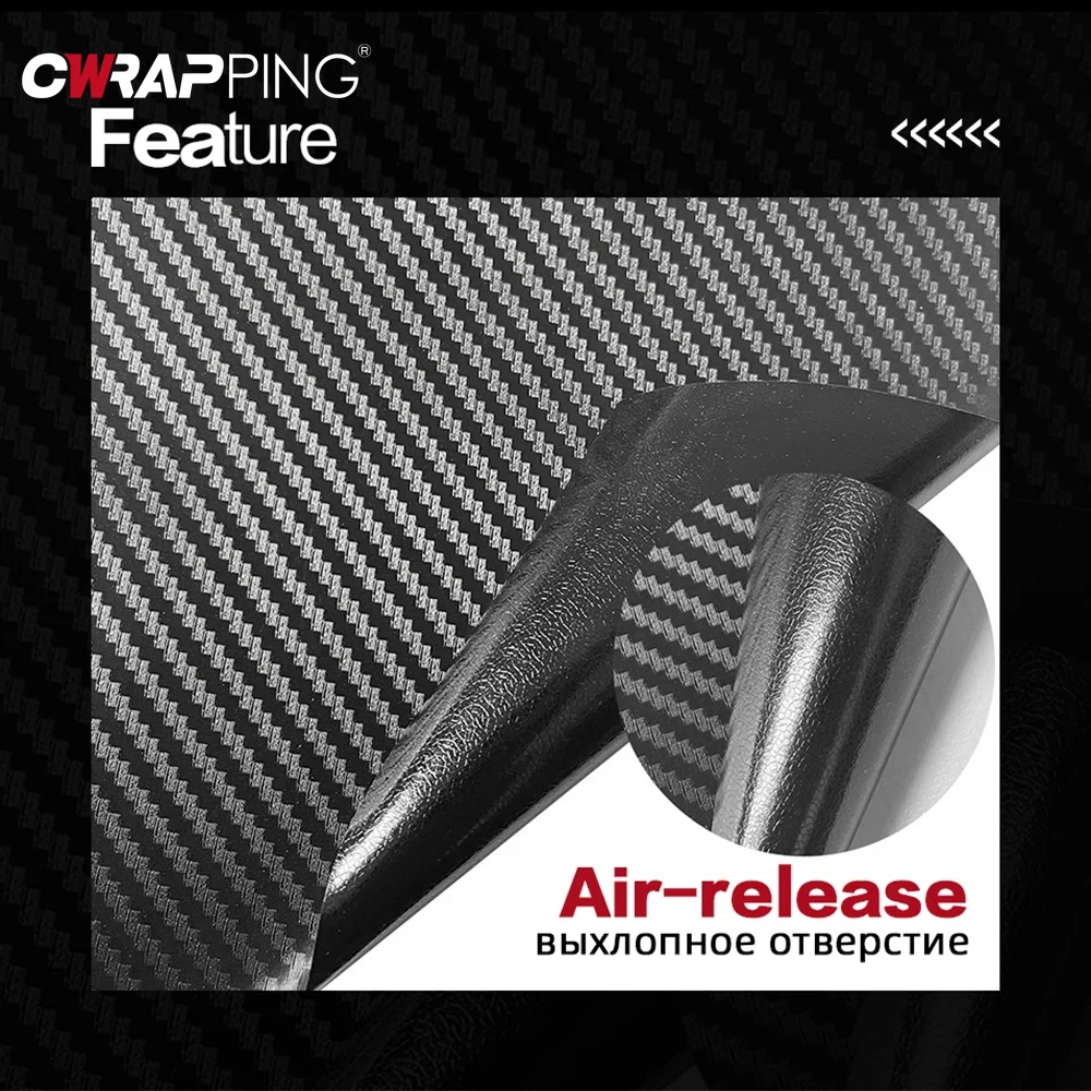 3D Carbon Fiber Vinyl Wrap Fil - Fep Film review and price