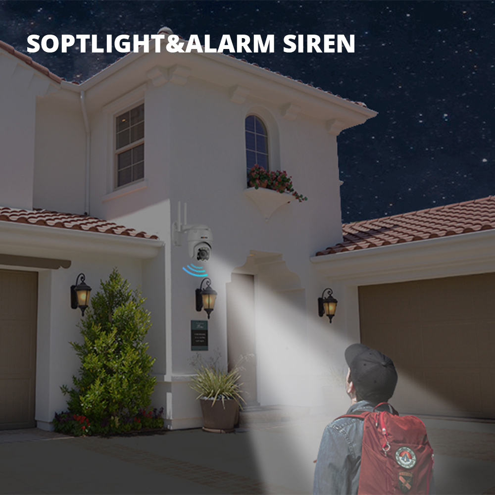 Wifi PTZ IP Camera 5MP 5X Opti - Btt Skr Mini review and price