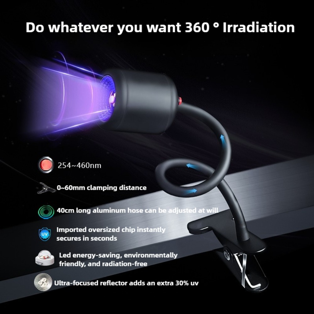 Handheld Clamp UV Curing Lamp  - Resin Printer review and price