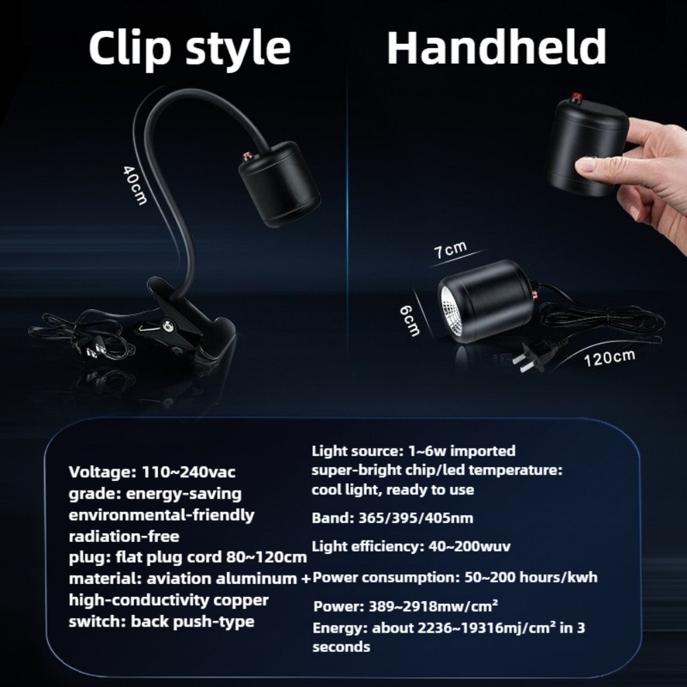 Handheld Clamp UV Curing Lamp  - Resin Printer review and price
