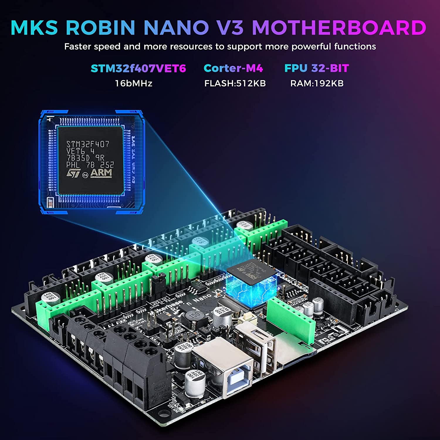Makerbase MKS Robin Nano V3 32 - Mks Sgen review and price