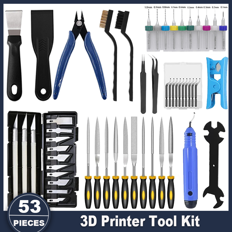3D Printer Tools Kit, 53pcs 3D - Bowden Tube review and price