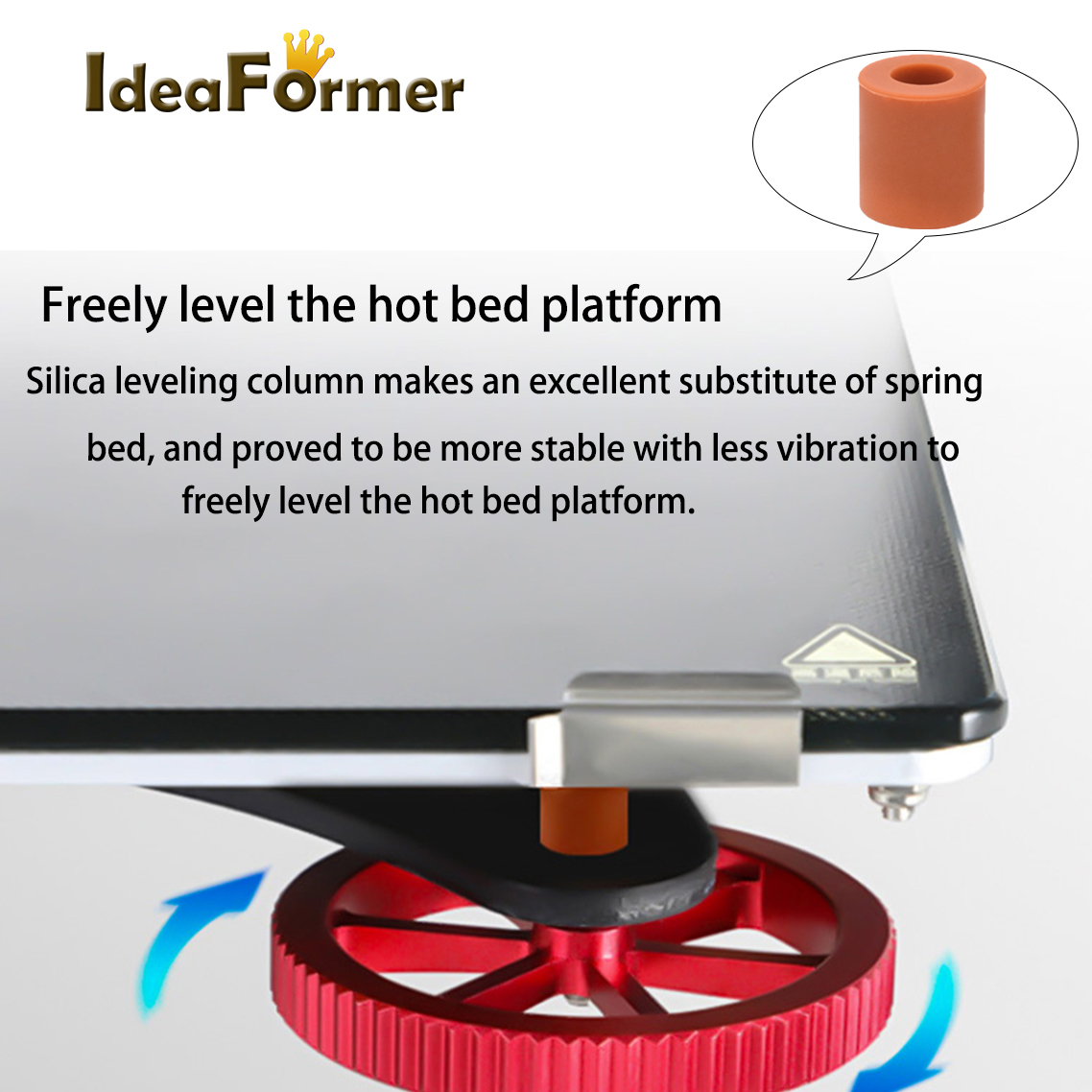IdeaFormer 4Pcs High Temperatu - 3D Printer Bed review and price